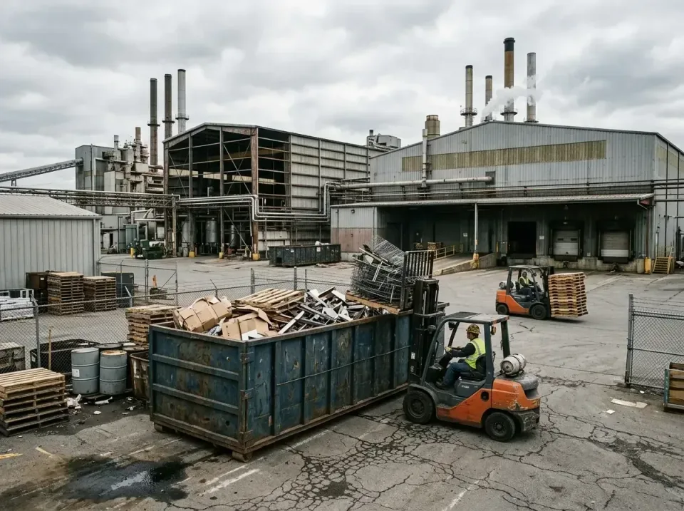 industrial-factory-scrap-conta-003 — frequently asked questions, Cheap Roll-off Dumpster Rentals in Petersburg, IL